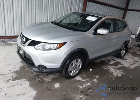 2017 Nissan Rogue Sport S из США, поврежденный, VIN JN1BJ1CP6HW007826